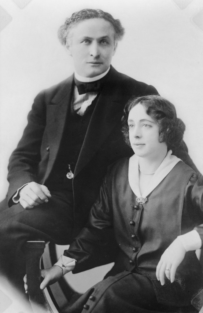 Houdini y su esposa Bess, conocer, historia