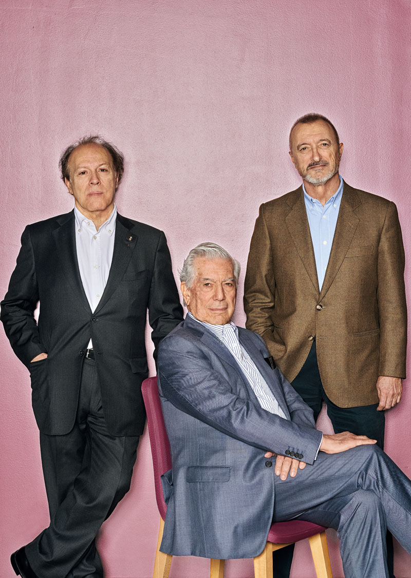 Perez-Reverte, Mario Vargas Llosa y Javier Marías, entrevista, xlsemanal