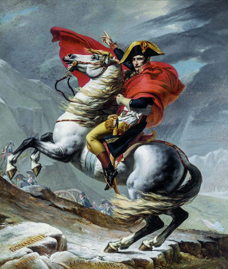 historia del caballo napoleon
