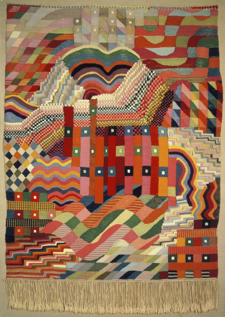 Tapiz Bauhaus taller textil Gunta Stolz