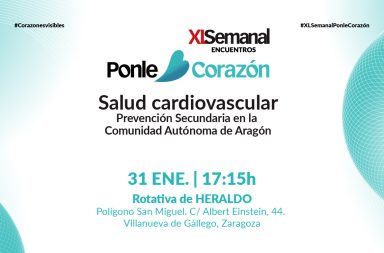 El encuentro Ponle corazón | Zaragoza | 2024 | ‘Salud cardiovascular, prevención secundaria en la Región de Aragón’