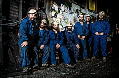 Mineros del carbón en vías de extinción
