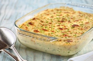 Pastel de patata y chistorra