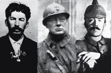 ¿Qué hacían Stalin, Churchill y Hitler durante la Primera Guerra Mundial?