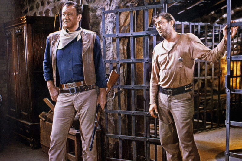 EL DORADO, John Wayne, Robert Mitchum, 1966