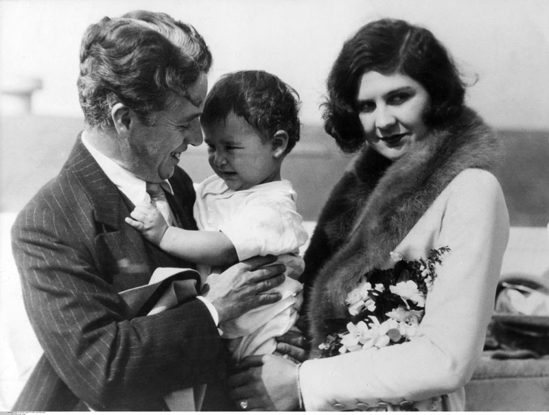 Charles Chaplin y Lita Grey