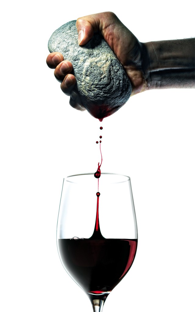 mineralidad vino ilustracion gourmet