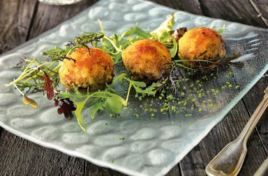 Cabezones de ‘champis’ rellenos