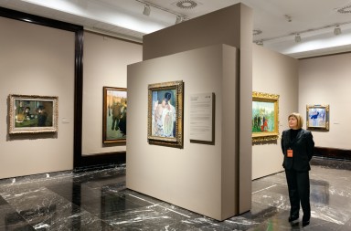 Los vigilantes de museos