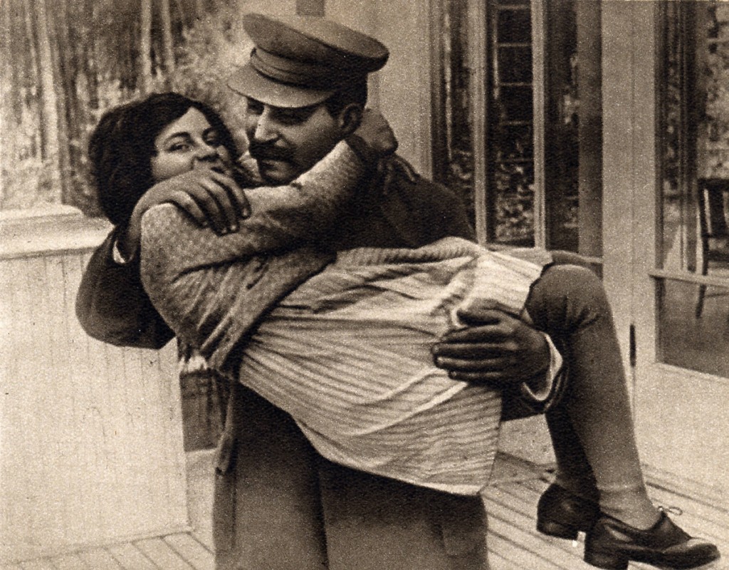 Stalin con su hija Svetlana