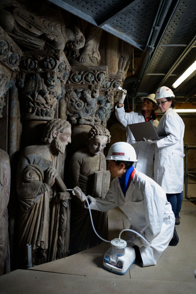 restauracion del portico de la gloria