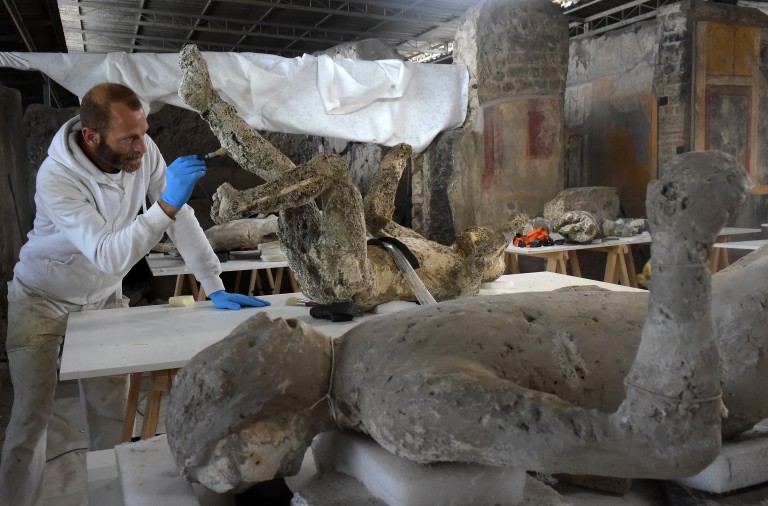 Hablan las víctimas de Pompeya Hablan las víctimas de Pompeya