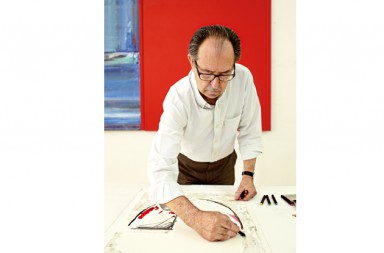 Los diez lectores premiados con el grabado de Canogar