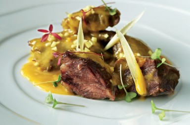 Carrilleras de cerdo al curri