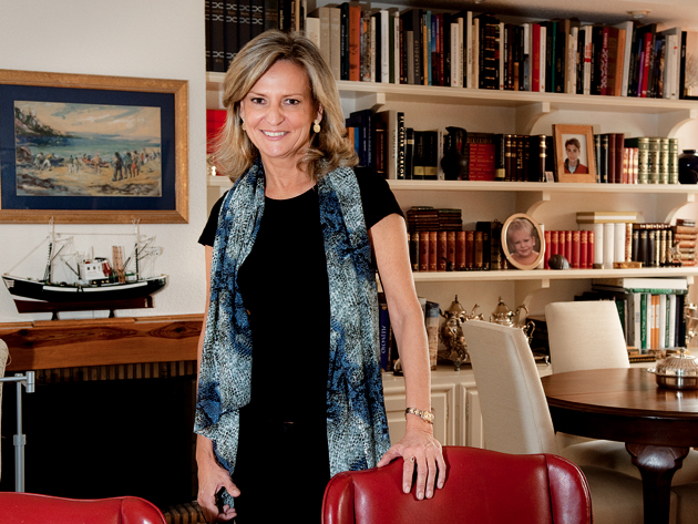 En casa de Isabel San Sebastián