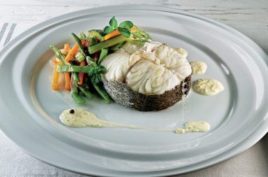 Merluza al vapor ‘viejuna’