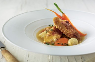 Alitas de pollo en escabeche