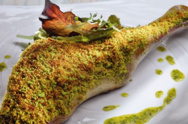 Paletilla de cordero en costra