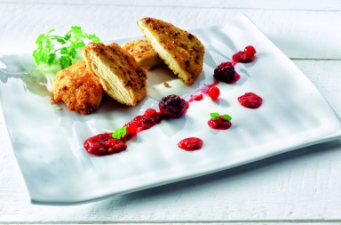 Pollo ‘crispy’ con chutney