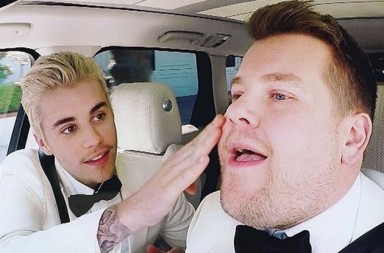 El karaoke de James Corden