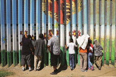 Horario de visita en la frontera de México
