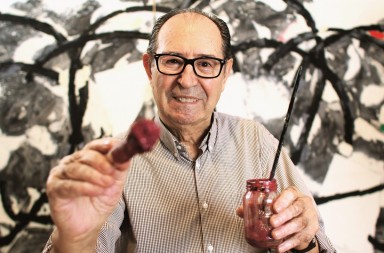 Rafael Canogar: «Compro unas nueve o diez obras mías cada año. Es una inversión: yo creo en mí»