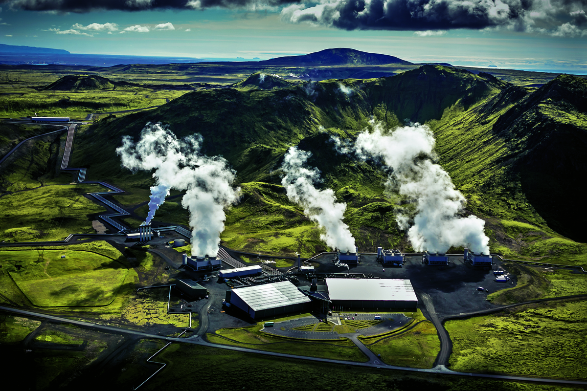 Aquí convierten el CO2 en piedras