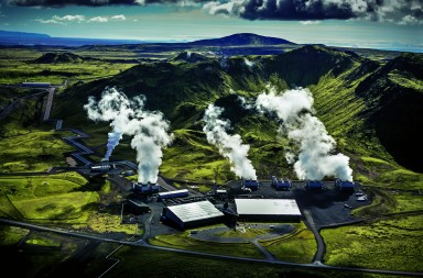 Aquí convierten el CO2 en piedras