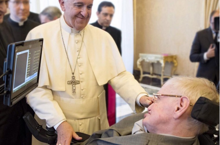 El Papa y Hawking: dos miradas sobre el origen del universo El Papa y Hawking: dos miradas sobre el origen del universo