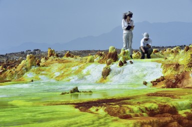 Volcán Dallol, el origen de la vida