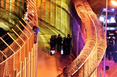 La valla de Ceuta: malos tiempos para cruzar