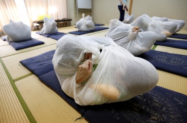 ‘Hacer el capullo’, última moda antiestrés