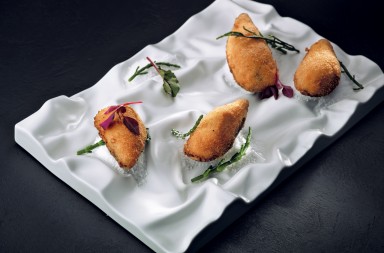 Tapa de mejillones rellenos