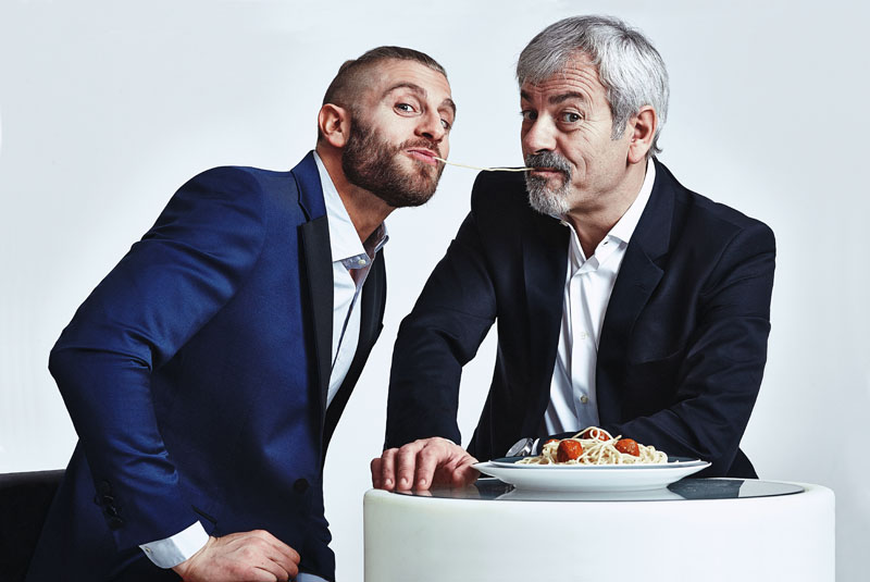 Personajes, Carlos Sobera y Matías Roure, cita perfecta, First Dates, Cuatro, entrevista, xlsemanal (2)