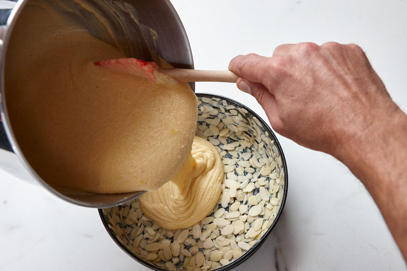 bizcocho de albaricoque, postre, martín berasategui