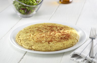 Tortilla de bacalao