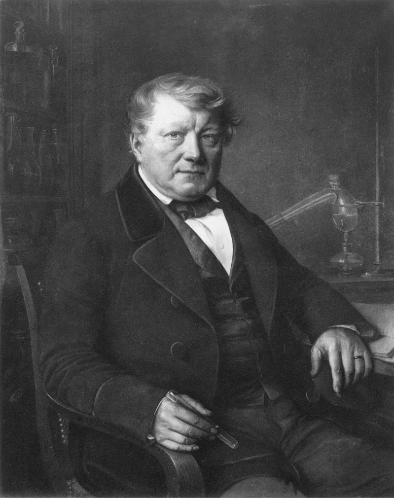 CHRISTIAN F. SCHONBEIN (1799-1868). German chemist. Oil on canvas by H. Beltz.