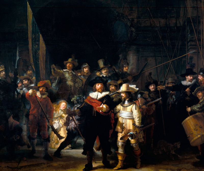 Rembrandt la noche que no fue, conocer, arte