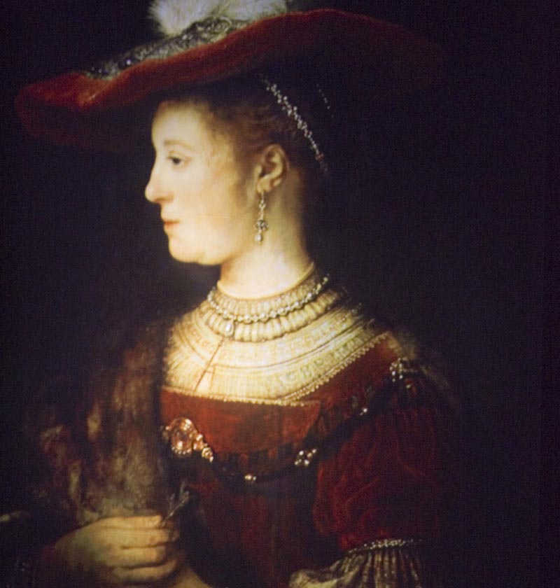 Saskia esposa Rembrandt cultura arte