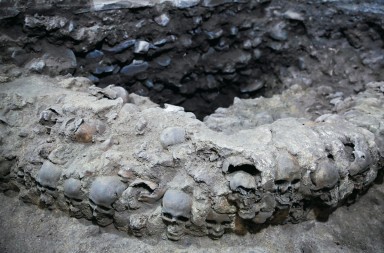 La leyenda de los cráneos aztecas