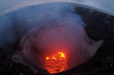 Volcán Kilauea, en fase explosiva