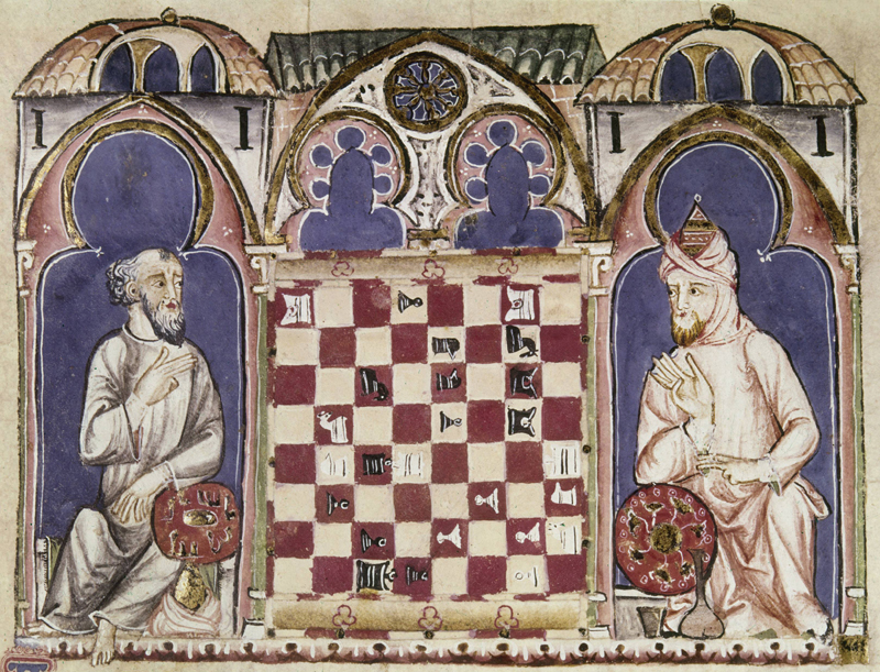 conocer, historia, Alfonso X, Cantigas, ajedrez