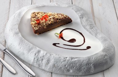 Tarta de crema de cacao