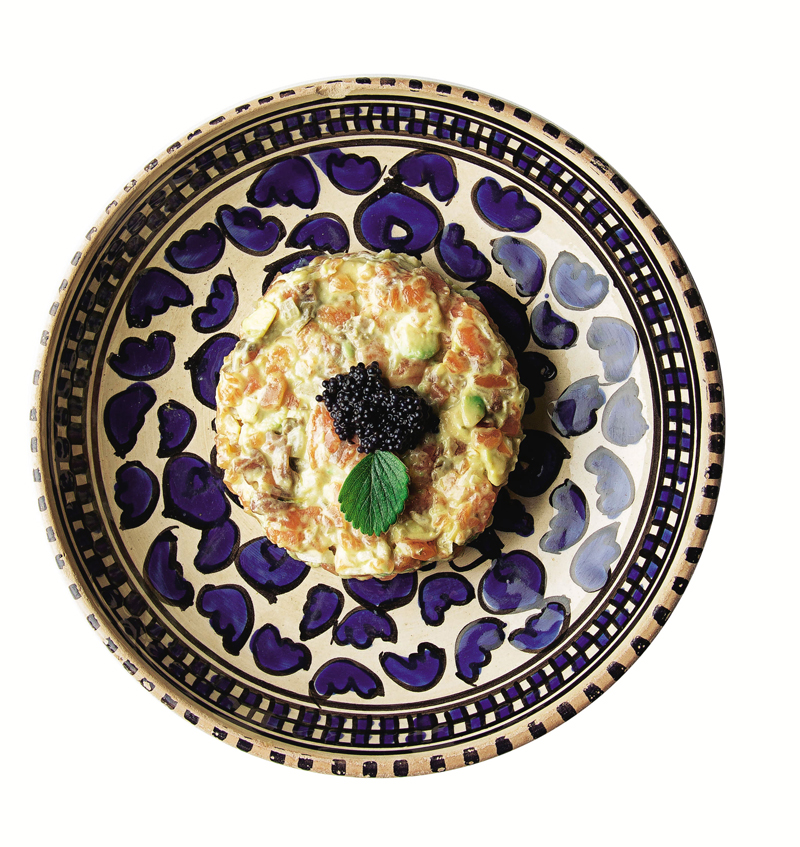 tartar de salmon