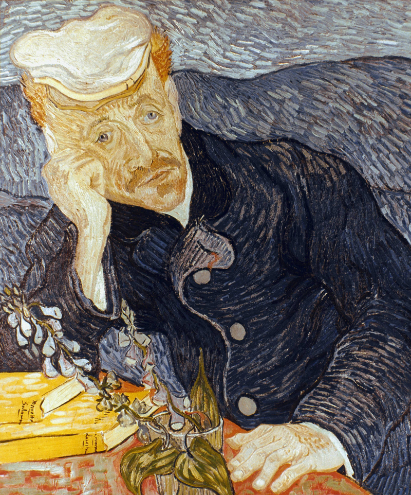 Van Gogh Retrato del doctor Gachet