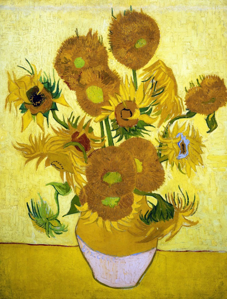 Los girasoles Van Gogh