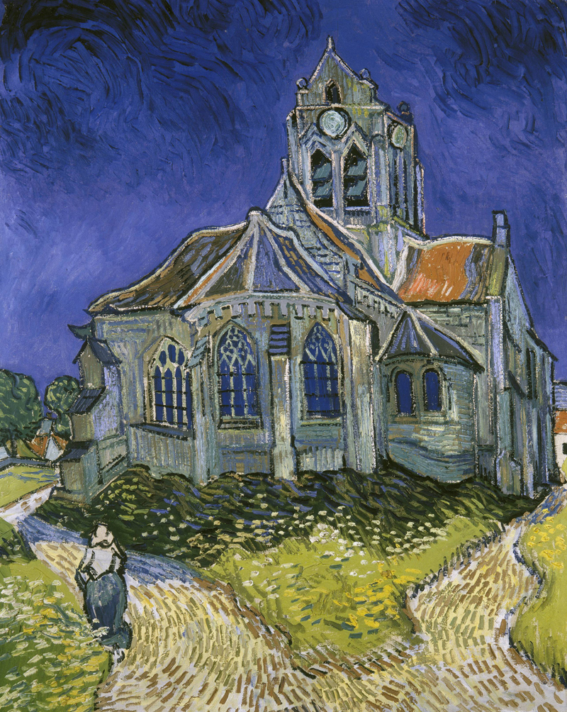 Van gogh iglesia Auvers -sur-oise