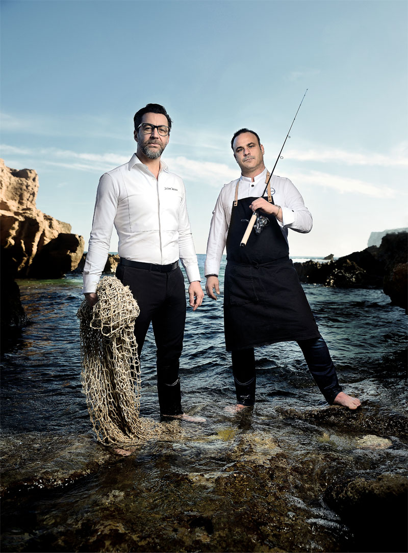 estilo, cocineros angel leon y quique dacosta, tesoros del mar, xlsemanal