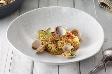 Guiso con berberechos