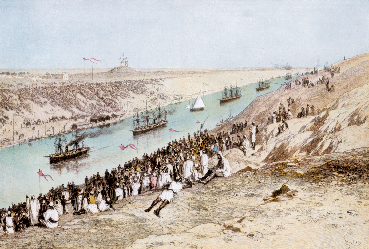 150 aniversario del canal de suez, union entre europa y oriente